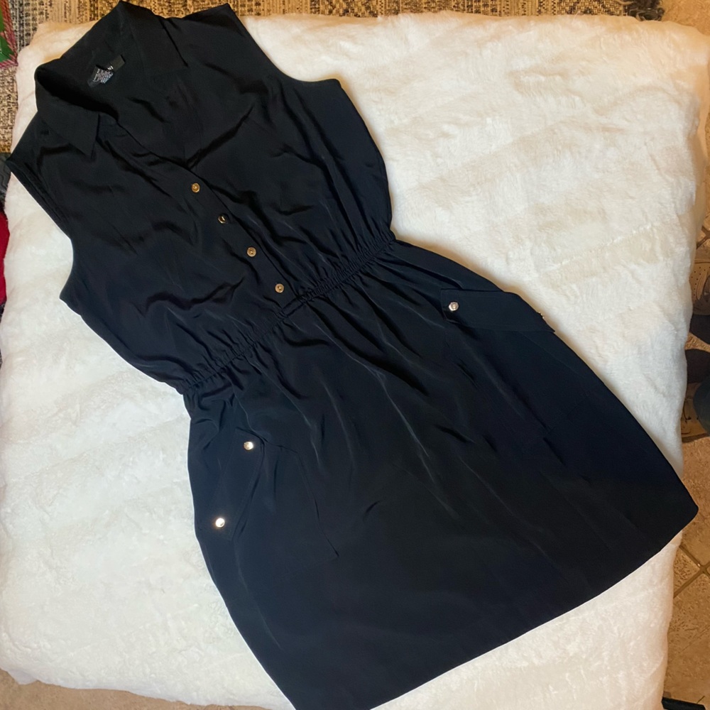 ALFANI black sleeveless dress